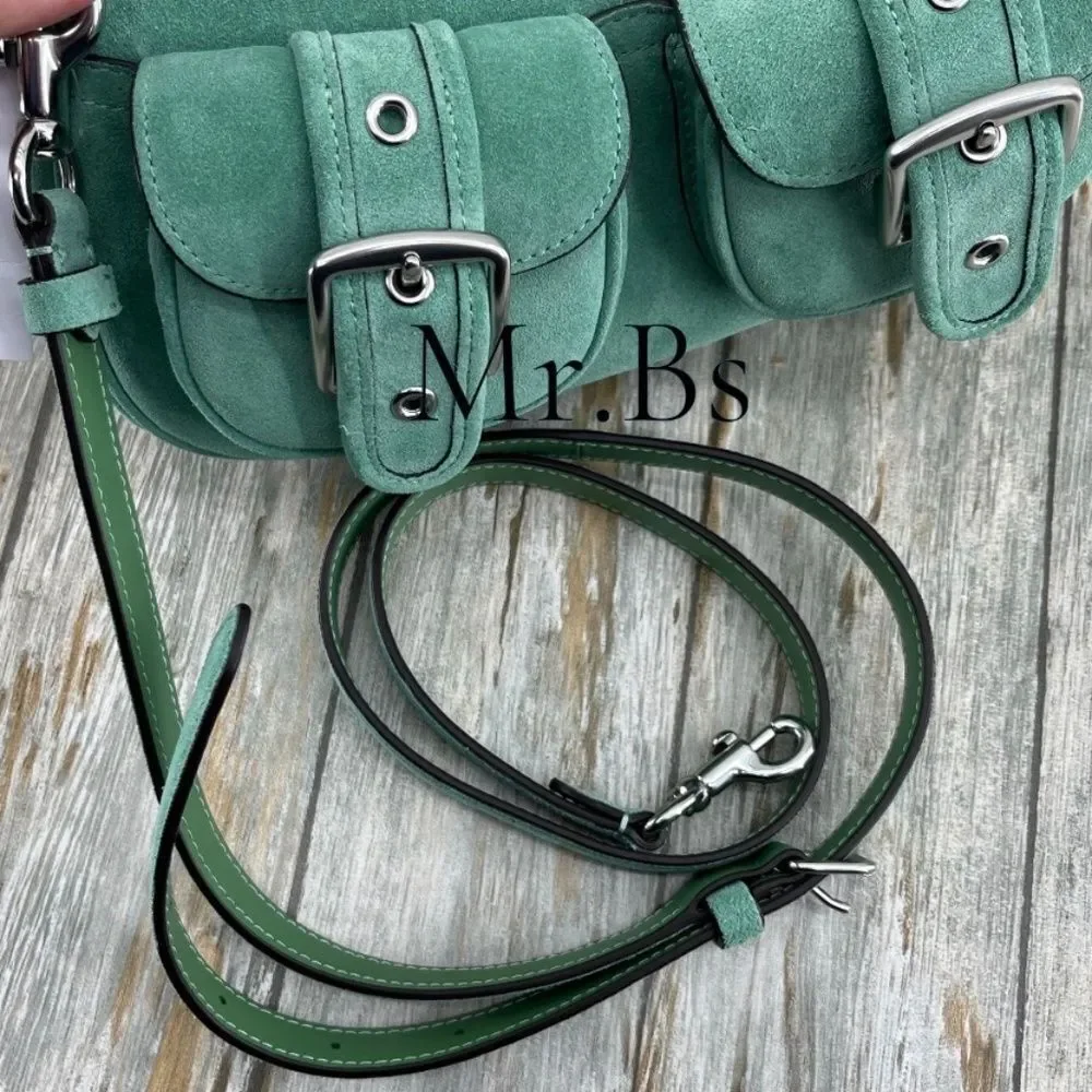 Coach Ashton Shoulder Bag In Lavender Suede